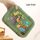 Ljojo 1250ML Cartoon Lunch Box & Soup Bowl Set