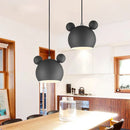 Nordic Chandelier Single Head Macaron Mickey Kids Bedroom Light by Ljojo