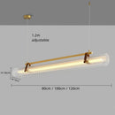 Ljojo Minimalist Acrylic LED Pendant Light Modern Chandelier Fixture - Nordic Style Dining Room Lighting