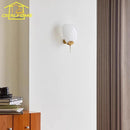 French Design Brass Ginkgo Wall Lamp LED G9 by Ljojo - Luxury Medieval Wabi-sabi Zen Art