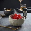 Ljojo Matte Ceramic Dessert Bowl Set for Molecular Cuisine Restaurant Tableware