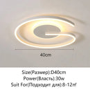 Ljojo LED Round Bedroom Ceiling Light - Modern Minimalist Home Lighting
