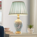Ljojo Luxe Ceramic Table Lamp for Living Room & Bedroom décor