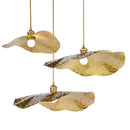 Ljojo Lotus Leaf Chandelier Pendant Lamp for Kitchen Living Dining Room