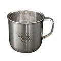 Ljojo 300ml Stainless Steel Coffee Cup with Handle and Scale