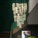 Ljojo Luxury Duplex Chandelier for Living Room, Stair, and Restaurant