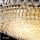 Luxury Crystal Chandelier LED Ceiling Lamp for Living Room Bedroom Balcony by Ljojo