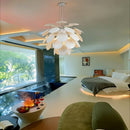 LED Ceiling Chandelier Lamp Spanish Design Metal Pine Cone Hanging Pendant Light Ljojo