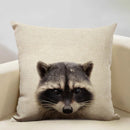 Animal Print Cushion 45x45cm for Sofa, Car Seat & Living Room Decor by Ljojo