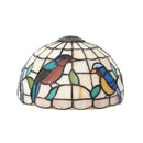 Ljojo 10 Inch Handmade Stained Glass Lampshade Replace for Table Pendant lamp