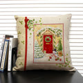 Ljojo Merry Christmas 45x45CM Cushion Cover for Home Decor