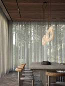 Dimmable Led Marble Design Leather Chandelier - Modern Hanging Lamps by Ljojo
