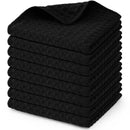 Ljojo Microfiber Waffle Kitchen Towels - Ultra Absorbent Cleaning Rags