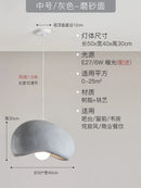 Modern Stone LED Hanging Lamps Cloud-Shaped Lights Chandeliers by Ljojo for Home Decoration