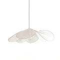 Ljojo Contemporary Fabric Chandelier Pendant Light for Living Room Dining Table & Bedroom