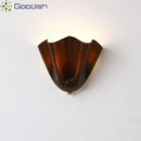 Ljojo Glass Petal LED Wall Lamp Creative Lights for Home Decoration Chandelier
