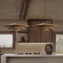 Vintage Wabi Sabi Handmade Rattan Chandelier by Ljojo
