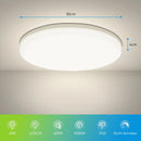 Ljojo 48W LED Ceiling Lamp: Ultra-thin Bedroom Light Fixture
