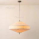 Wabi Sabi Fabric Pendant Light Chandelier Home Decor Indoor Lighting Fixtures by Ljojo