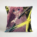 Ljojo 45x45 Decorative Pillowcases for Sofa Pillows - Bocchi Rock Theme