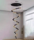 Ljojo LED Pendant Chandeliers for Modern Living and Dining Room Lighting