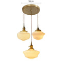 Nordic Glass LED Pendant Lights Modern Chandelier by Ljojo for Home Restaurant Bar Decor