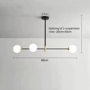 Glass Chandelier Pendant Lamps for Living Room Dining Table by Ljojo