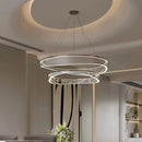 Ljojo Luxury Circular Pendant Chandelier for Elegant Living Room Decor