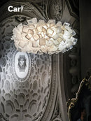LED Petal Ceiling Chandelier Modern Nordic Minimalist Living Room Dining Room Creative Design Bedroom Home Decoration by Ljojo