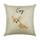 Ljojo Linen Pillowcase: Cartoon Digital Print Pattern for Office, Car, Home Sofa