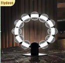 Ljojo Luxury LED Glass Lamp for Modern Nordic Interior Lighting