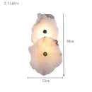 Ljojo Marble Wall Lamp: Modern Stone Light for Living Room and Hallway