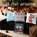Christmas Funny Print Pillow Covers by Ljojo - Sofa Bedroom Car Cushion Cover