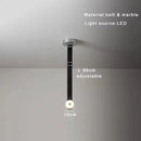 Italy Designer Belt Led Pendant Lights Dimmable Marble Luxury Chandelier by Ljojo for Home Decor Lighting