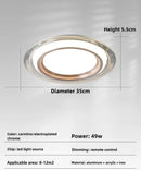 Ljojo LED Chandelier ceiling Lights with Remote Control for Home Decor