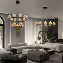 Crystal Pendant Light for Luxury Living Room - Dandelion Design | Ljojo