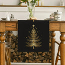 Golden Stars Table Runner - Rustic Wedding Party Decor by Ljojo