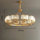 LED Crystal Pendant Chandelier Luxury Lighting for Dining Room by Ljojo