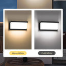 Ljojo LED Wall Light Motion Sensor Outdoor Waterproof Modern Home Garden Fixture