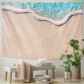 Beach Wave Landscape Tapestry for Ljojo Home Decor