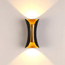 Ljojo Modern 10W LED Wall Sconces, White Up Down Wall Mount Lights for Living Room