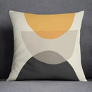 Geometric Pattern Pillow Covers by Ljojo for Sofa, Bedroom, Car