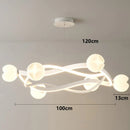 Ljojo LED Pendant Chandeliers for Modern Living and Dining Room Lighting