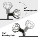 Elegant Adjustable Angle Ceiling Chandelier Ljojo Strip Shape 25W Home Decor