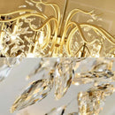 Ljojo Luxury Crystal Chandelier Pendant Lamp for Elegant Living Spaces