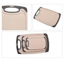 Ljojo Marble Pattern Cutting Board Set - Anti-Slip, Hangable, Eco-Friendly