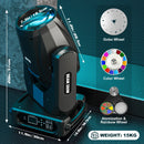 Ljojo™ 10R Moving Head Light: 280W Beam & Pattern, 17 Gobos, 14 Colors, Rainbow Effect