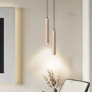Ljojo Travertine Cylinder Pendant Lamp for Bedroom Dining Room Kitchen Island