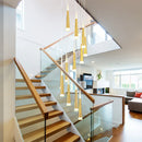 Ljojo LED Ring Chandelier for Home Decor and Lighting