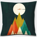 Geometric Pattern Decorative Pillow Covers by Ljojo